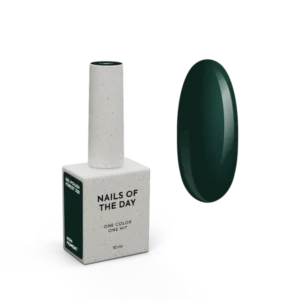 NAILSOFTHEDAY „Forest“ – tamsiai žalio atspalvio gelinis nagų lakas 10 ml