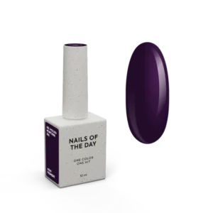 NAILSOFTHEDAY „Montana“ – tamsiai violetinio atspalvio gelinis nagų lakas 10 ml